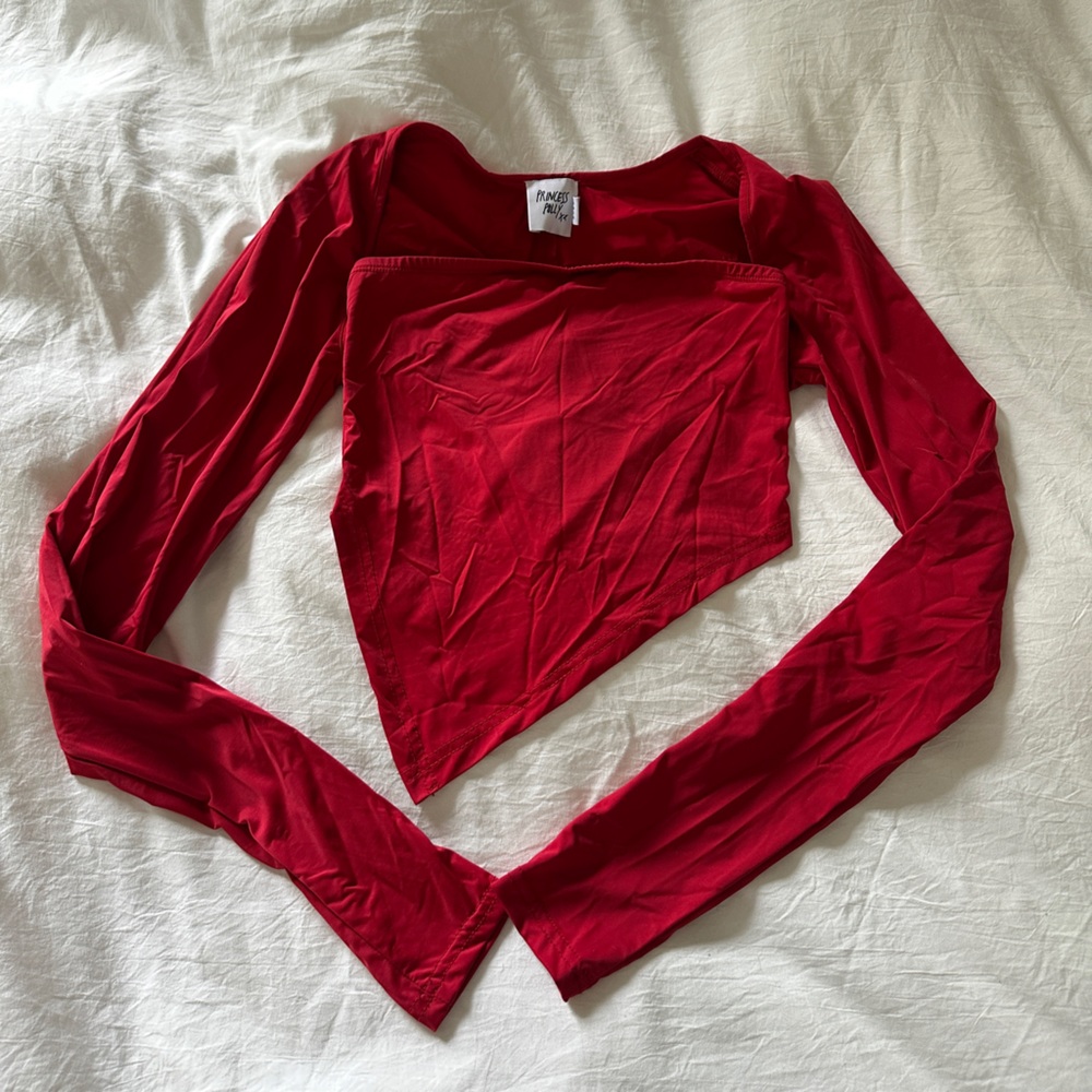 Princess Polly Koslo Bolero Top Red